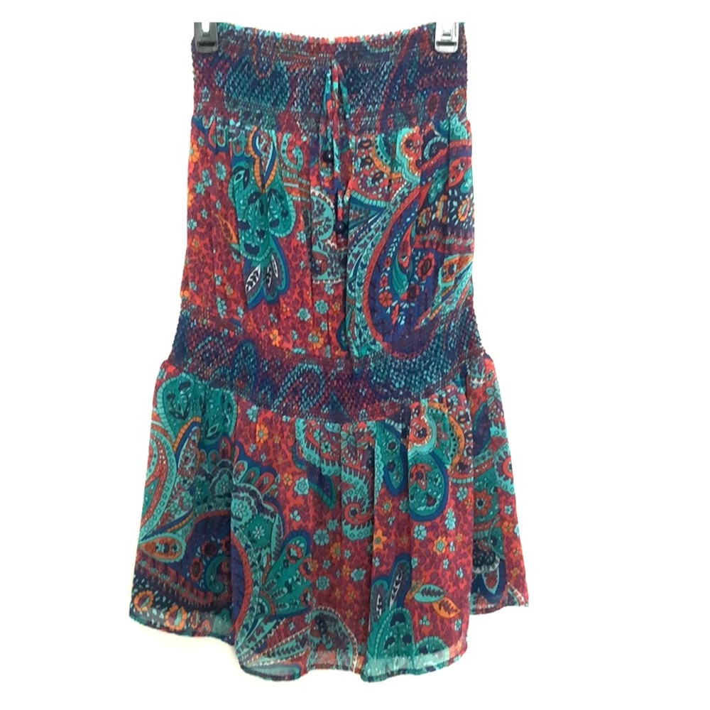 MODA International strapless dress.